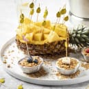 Tablecraft 11201 4 1/2" Bamboo Pineapple Pick, Yellow thumbnail 6