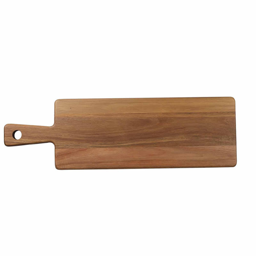Tablecraft 11293 Rectangular Serving Paddle - 22" x 8", Acacia Wood