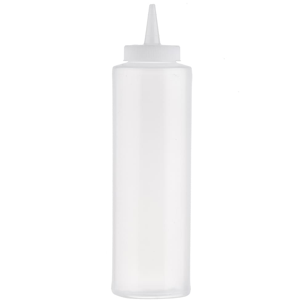 Tablecraft 112C Squeeze Dispenser, 12 oz, Natural, Dozen