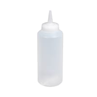 Tablecraft 112C Squeeze Dispenser, 12 oz, Natural, Dozen thumbnail 7