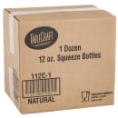 Tablecraft 112C-1 12 oz Cone Tip Squeeze Dispenser w/ Natural Top, Poly thumbnail 4