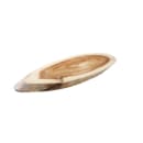 Tablecraft 11301 Oval Serving Board - 20" x 8", Acacia Wood thumbnail 2