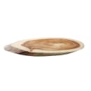 Tablecraft 11301 Oval Serving Board - 20" x 8", Acacia Wood thumbnail 3
