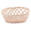 Tablecraft 1136W Handwoven Basket, 9 1/4 x 7 x 3 1/4", Polypropylene Cord thumbnail 3
