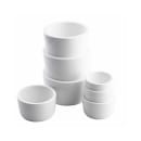 Tablecraft 11409 4 oz Melamine Ramekin, White thumbnail 4