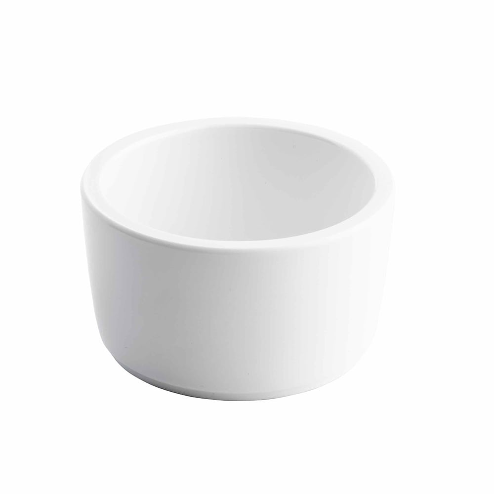 Tablecraft 11410 6 oz Melamine Ramekin, White