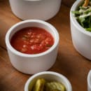 Tablecraft 11410 6 oz Melamine Ramekin, White thumbnail 6