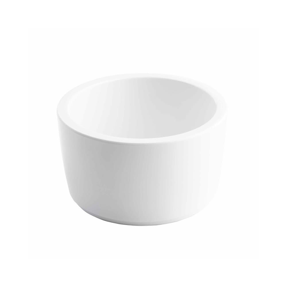 Tablecraft 11412 12 oz Melamine Ramekin, White