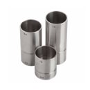 Tablecraft 11414 Double Thimble Jigger - 1/2 oz & 1 oz, Stainless Steel thumbnail 4