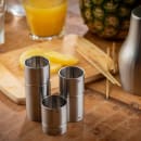 Tablecraft 11416 Double Thimble Jigger - 1 oz & 2 oz, Stainless Steel thumbnail 6