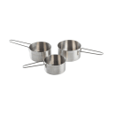 Tablecraft 11437 12 oz Side Server  - Stainless Steel thumbnail 4