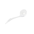 Tablecraft 11445 6 1/2 oz Punch Ladle - Polystyrene, Clear thumbnail 3