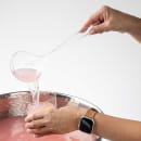 Tablecraft 11445 6 1/2 oz Punch Ladle - Polystyrene, Clear thumbnail 6