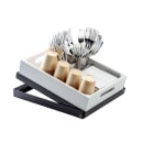 Tablecraft 11447 Display Frame for Gastronorm Crates - 11 1/2" x 13 1/2", Steel, Black thumbnail 8