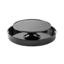 Tablecraft 11492 15" Round Serving Tray - Melamine, Black thumbnail 3