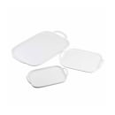 Tablecraft 11494 Rectangular Serving Tray - 12 1/4" x 8", Melamine, White thumbnail 3