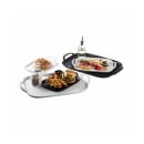 Tablecraft 11494 Rectangular Serving Tray - 12 1/4" x 8", Melamine, White thumbnail 6