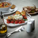 Tablecraft 11494 Rectangular Serving Tray - 12 1/4" x 8", Melamine, White thumbnail 7