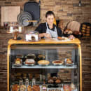 Tablecraft 11496 Rectangular Serving Paddle - 14 1/4" x 7", Melamine, White thumbnail 9