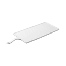 Tablecraft 11498 Rectangular Serving Paddle - 15 3/4" x 7 3/4", Melamine, White thumbnail 3
