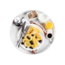 Tablecraft 11514 9" Round Melamine Dinner Plate, White thumbnail 3