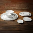 Tablecraft 11515 Oval Melamine  Serving Plate, 7" x 6", White thumbnail 2