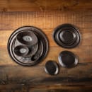 Tablecraft 11518 Oval Melamine  Serving Plate, 9" x 7 3/4", Brown thumbnail 4