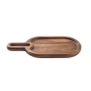Tablecraft 11522 Oblong Serving Paddle - 12" x 5 1/2", Acacia Wood thumbnail 2