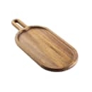 Tablecraft 11522 Oblong Serving Paddle - 12" x 5 1/2", Acacia Wood thumbnail 3
