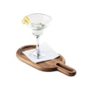 Tablecraft 11522 Oblong Serving Paddle - 12" x 5 1/2", Acacia Wood thumbnail 5