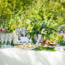 Tablecraft 11527 16 1/4" x 12 3/4" Oval Sierra Collection™ Platter - Melamine, White thumbnail 8