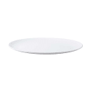 Tablecraft 11528 18" x 13 3/4" Oval Sierra Collection™ Platter - Melamine, White thumbnail 2