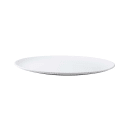 Tablecraft 11529 20" x 15 1/4" Oval Sierra Collection™ Platter - Melamine, White thumbnail 2
