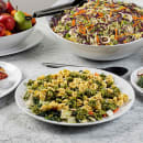 Tablecraft 11533 15 3/4" Round Sierra Collection™ Platter - Melamine, White thumbnail 6