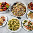 Tablecraft 11533 15 3/4" Round Sierra Collection™ Platter - Melamine, White thumbnail 7