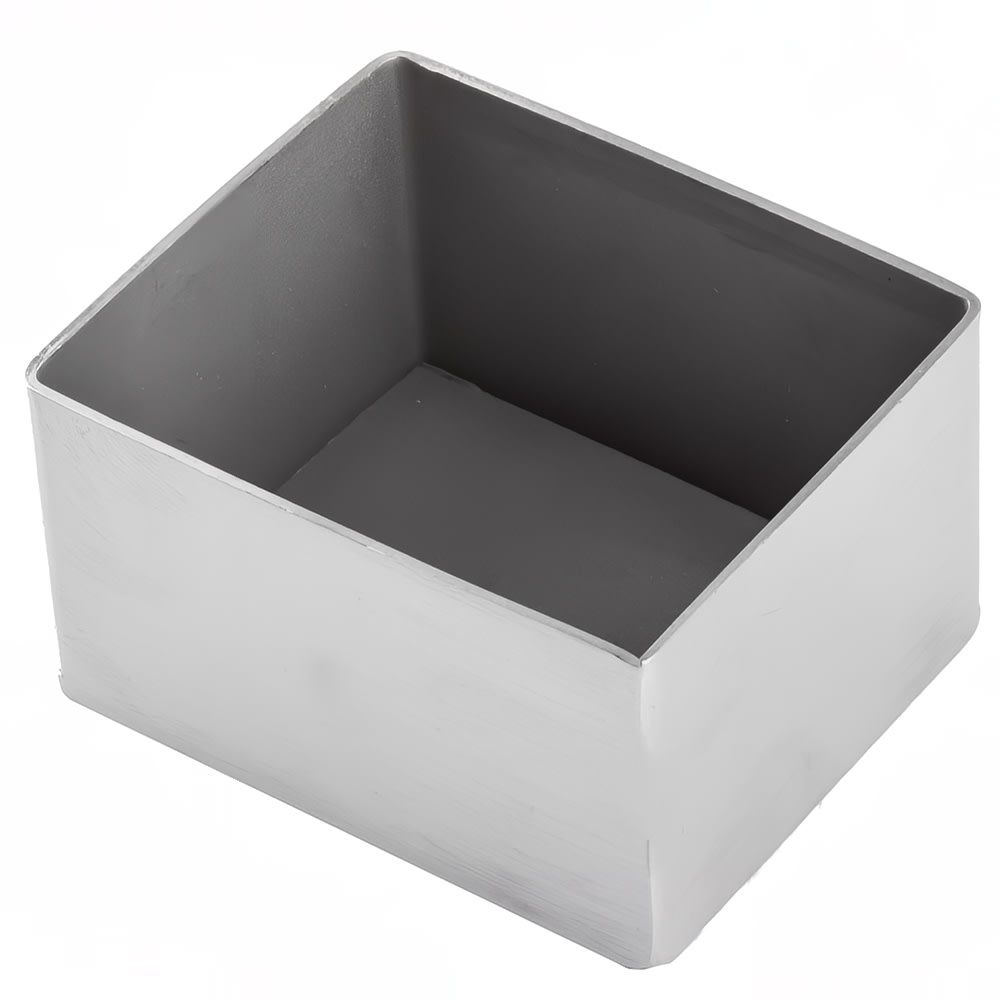 Tablecraft 1157 Rectangular Sugar Caddy - Stainless Steel, Silver