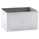 Tablecraft 1157 Rectangular Sugar Caddy - Stainless Steel, Silver thumbnail 3