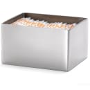 Tablecraft 1157 Rectangular Sugar Caddy - Stainless Steel, Silver thumbnail 5