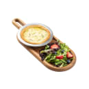 Tablecraft 11572 Oblong Serving Paddle - 17" x 7 1/4", Acacia Wood thumbnail 4