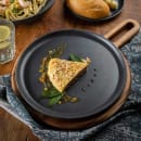 Tablecraft 11574 12" Round Serving Paddle - Acacia Wood thumbnail 4