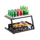 Tablecraft 11623 2 Tier Grab & Go Frame for Full Size Gastronorm Crates - 23 1/2" x 17 3/4", Steel, Black thumbnail 4