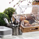 Tablecraft 11657 14 oz Round Serving Mug - 4 3/4" x 3 1/2", Stainless thumbnail 8