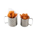 Tablecraft 11658 23 oz Round Serving Mug - 4 3/4" x 3 7/8", Stainless thumbnail 5