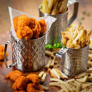 Tablecraft 11658 23 oz Round Serving Mug - 4 3/4" x 3 7/8", Stainless thumbnail 9