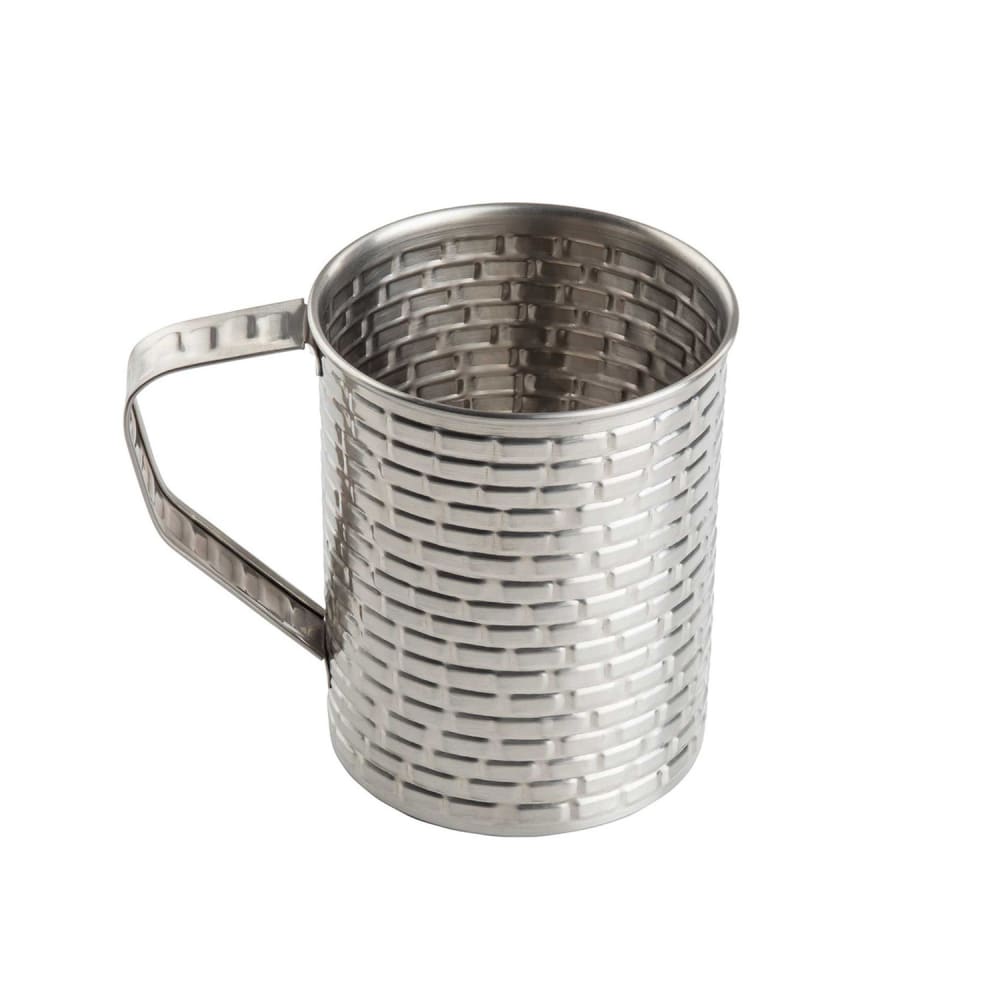 Tablecraft 11659 16 oz Round Serving Mug - 4 3/4" x 3 1/2", Stainless