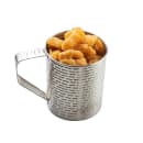 Tablecraft 11659 16 oz Round Serving Mug - 4 3/4" x 3 1/2", Stainless thumbnail 4