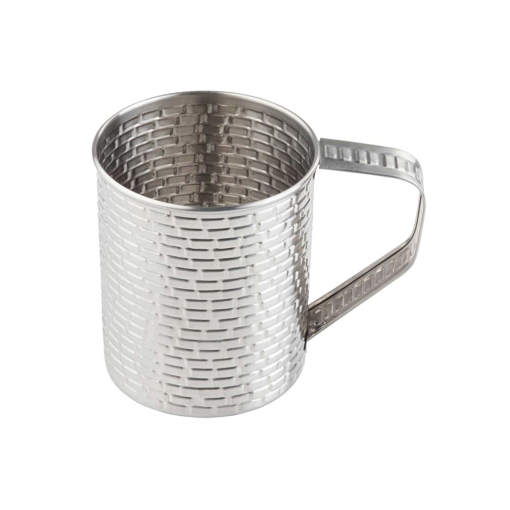 Tablecraft 11660 24 oz Round Serving Mug - 5 5/8" x 4", Stainless