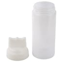 Tablecraft 11663C3 16 oz SelectTop Squeeze Dispenser, Natural, Three Tip Top thumbnail 2