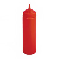 Tablecraft 11663K Wide Mouth Squeeze Dispenser, 16 oz., Soft Polyethylene, Ketchup thumbnail 6