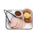 Tablecraft 11677 3 oz Sauce Boat - Melamine, White thumbnail 7